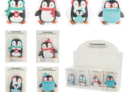 Pinguin Taschenheizkissen, Design 2, 4er-Set TK Gruppe® Grosshandel 