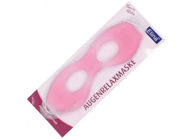 Pink Gel Eye Relaxation Mask - 24x7cm Cooling Eye Mask for Soothing Tired Eyes TK Gruppe® Grosshandel 