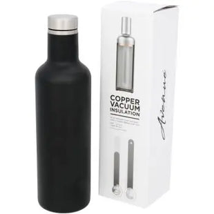 Pinto Kupfer-Vakuum Isolierflasche, 750ml - Tiefschwarz TK Gruppe® Grosshandel 