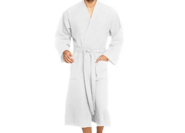 Piqué Bademantel Wellington: Luxuriöser, Bequemer Bademantel für Entspannte Momente TK Gruppe® Grosshandel 