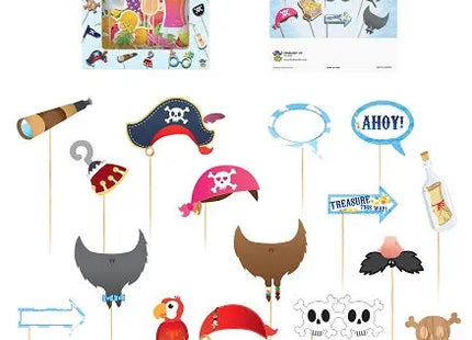 Piraten-Regeln legen verschiedene Designs mit Stick fest – Partydekorationen für Kinder TK Gruppe® Grosshandel 