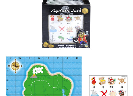 Piraten-Schatzkartenspiel, 195 mm x 195 mm – Spannende Outdoor-Spiele für Kinder TK Gruppe® Grosshandel 