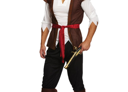 Piratenkostüm für Herren, Erwachsene - Karibischer Seeräuber Verkleidung TK Gruppe® Grosshandel 