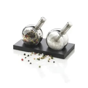 Planet Salz- & Pfeffer-Set in Schwarz – Modern & Elegant TK Gruppe® Grosshandel 