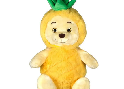 Plüsch-Ananas-Bär mit Kapuze "Anni", 40cm TK Gruppe® Grosshandel 