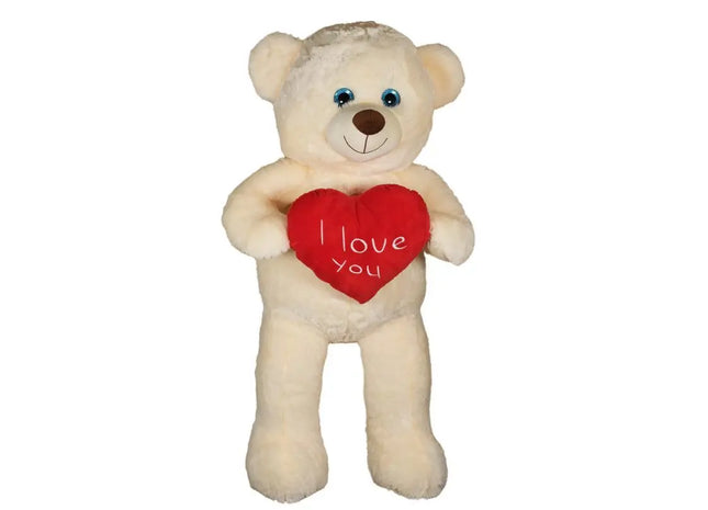 Plüsch Bär "Amour" mit Herz, 80cm TK Gruppe® Grosshandel 