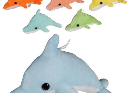Plüsch-Delfin "Denise", 24 cm, mit Glitzeraugen TK Gruppe® Grosshandel 
