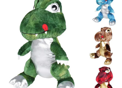Plüsch-Dino namens "Metallo Donatello", 25 cm groß TK Gruppe® Grosshandel 