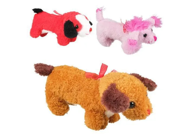 Plüsch-Hunde-Mix „Little Friends“, 17 cm TK Gruppe® Grosshandel 