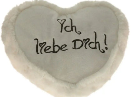 Plüsch Liebesherz in Creme, 50cm TK Gruppe® Grosshandel 