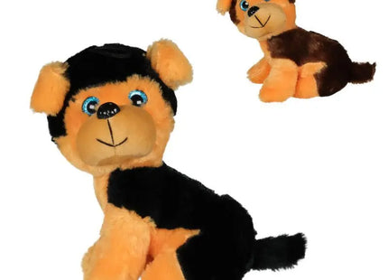 Plüsch Schäferhund namens Roxi, 19 cm groß TK Gruppe® Grosshandel 
