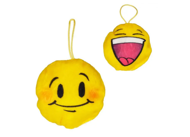 Plüsch-Smileys mit einem Durchmesser von 10 cm TK Gruppe® Grosshandel 
