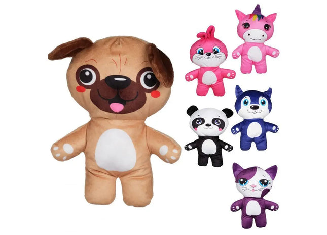 Plüsch-Tier-Mix „Lovely“, 25 cm TK Gruppe® Grosshandel 