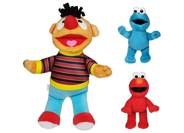 Plüsch "Sesamstrasse", 25 cm. TK Gruppe® Grosshandel 