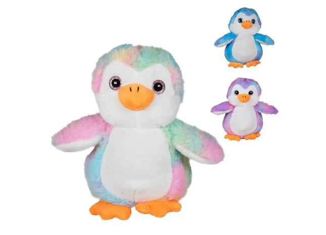 Plüschbär "Herz Metallo-Mix" mit großem Herz, 30cm TK Gruppe® Grosshandel 