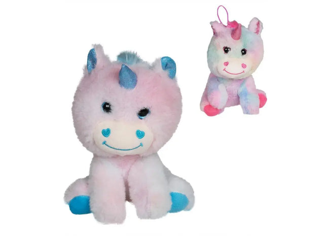 Plüscheinhorn Pastell, 18 cm TK Gruppe® Grosshandel 