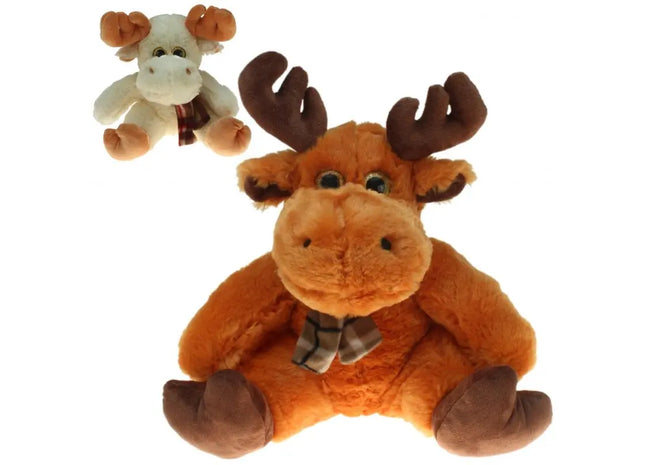 Plüschelch mit Schal "Emil", 80 cm TK Gruppe® Grosshandel 