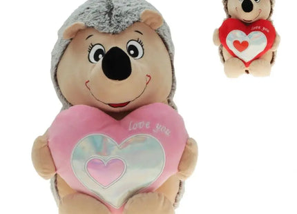 Plüschherz-Igel Isa, 22 cm TK Gruppe® Grosshandel 