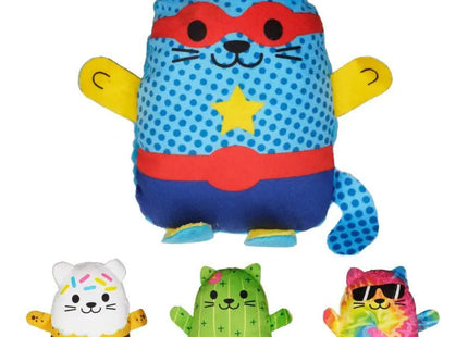 Plüschkatze "Crazy-Cat", 15 cm TK Gruppe® Grosshandel 