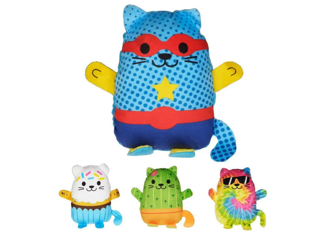 Plüschkatze "Crazy-Cat", 15 cm TK Gruppe® Grosshandel 