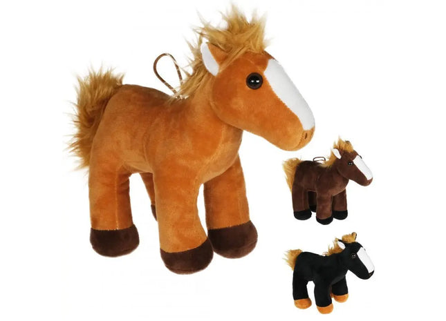 Plüschpferd "Dusty",  22cm TK Gruppe® Grosshandel 