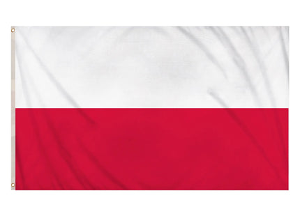 Polen-Flagge, 152 x 91 cm – große polnische Nationalflagge für drinnen und draußen TK Gruppe® Grosshandel 
