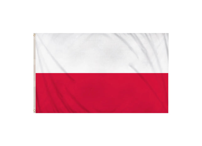 Polen-Flagge, 152 x 91 cm – große polnische Nationalflagge für drinnen und draußen TK Gruppe® Grosshandel 
