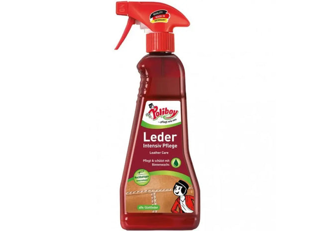 Poliboy Leder-Intensivpflege 375ml – Tiefenreinigung & Schutz für alle Ledertypen TK Gruppe® Grosshandel 