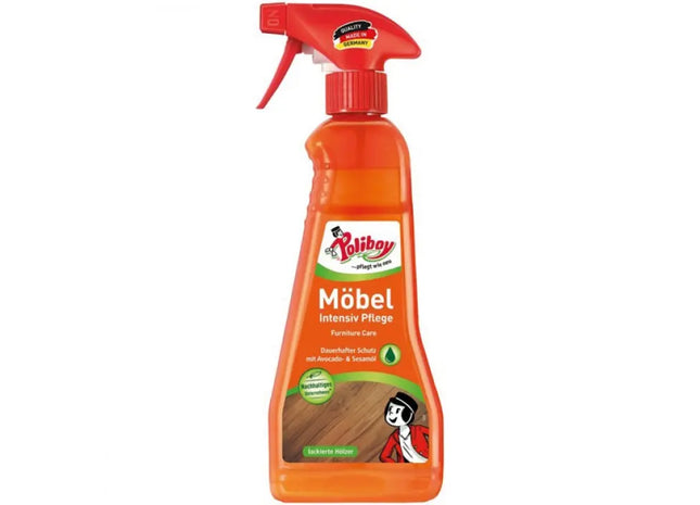 Poliboy Möbel-Intensivpflege 375ml - Tiefenreinigung & Schutz für Holzmöbel TK Gruppe® Grosshandel 