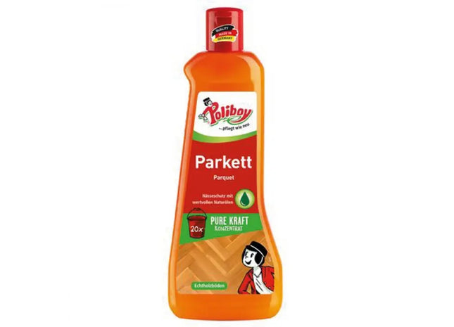 Poliboy Parkettpflege 500ml - Schutz & Glanz für Holzböden TK Gruppe® Grosshandel 