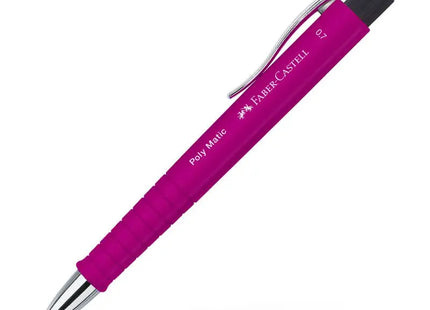 Poly Matic Druckbleistift - Lebendiges Pink, Automatischer Minenvorschub TK Gruppe® Grosshandel 