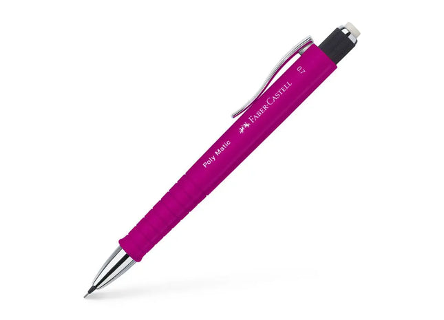 Poly Matic Druckstift in Pink - Ideal für stilvolles und präzises Schreiben und Zeichnen TK Gruppe® Grosshandel 