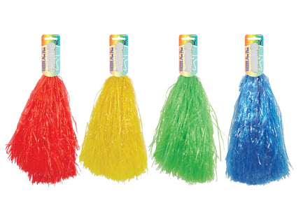 Pom Pom 50G – 4 verschiedene Farben – Bastelmaterialien für DIY-Projekte und Dekorationen TK Gruppe® Grosshandel 