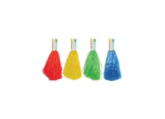 Pom Pom 50G – 4 verschiedene Farben – Bastelmaterialien für DIY-Projekte und Dekorationen TK Gruppe® Grosshandel 