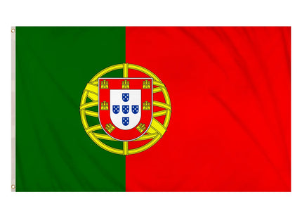 Portugiesische Flagge, 5 x 3 Fuß, großes, langlebiges Outdoor-Nationalbanner von Portugal TK Gruppe® Grosshandel 