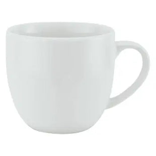 Porzellanbecher Denver L - 370 ml - Weiß, Hochwertiger Becher, Spülmaschinenfest, Elegantes Design TK Gruppe® Grosshandel 