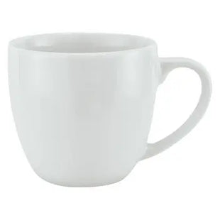 Porzellanbecher Denver M - 300 ml - Weiß, Hochwertiger Becher, Spülmaschinenfest, Elegantes Design TK Gruppe® Grosshandel 