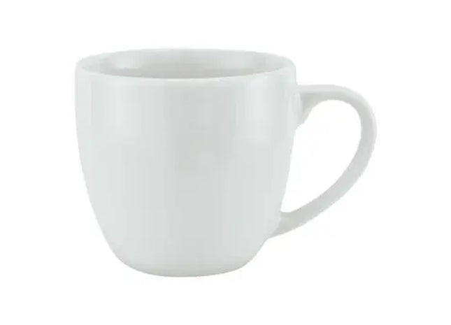 Porzellanbecher Denver M - 300 ml - Weiß, Hochwertiger Becher, Spülmaschinenfest, Elegantes Design TK Gruppe® Grosshandel 