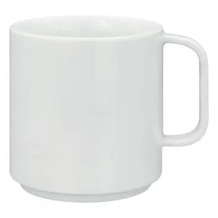 Porzellanbecher Hamburg - 250 ml - Weiß, Hochwertiger Becher, Spülmaschinenfest, Elegantes Design TK Gruppe® Grosshandel 