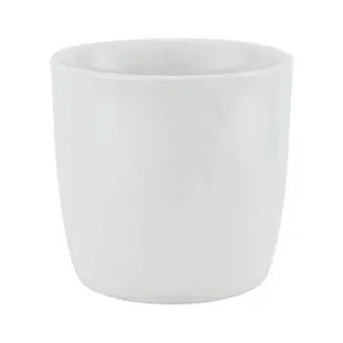 Porzellanbecher Kyoto ohne Henkel - 250 ml - Weiß, Hochwertiger Becher, Spülmaschinenfest, Stilvolles Design TK Gruppe® Grosshandel 