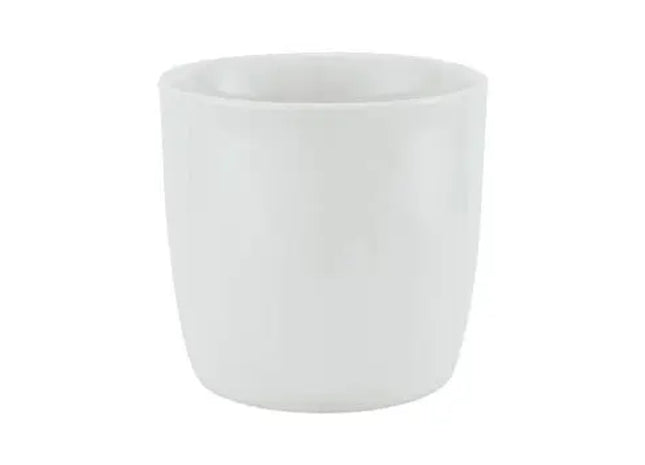 Porzellanbecher Kyoto ohne Henkel - 250 ml - Weiß, Hochwertiger Becher, Spülmaschinenfest, Stilvolles Design TK Gruppe® Grosshandel 