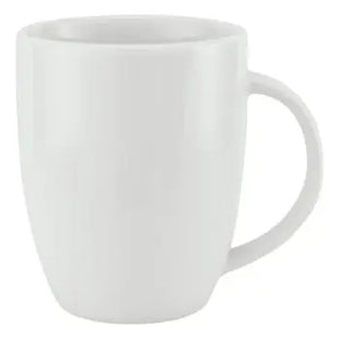 Porzellanbecher Rio, 260 ml - Weiß, Elegante Kaffeetasse, Spülmaschinenfest, Hochwertiges Trinkgefäß TK Gruppe® Grosshandel 