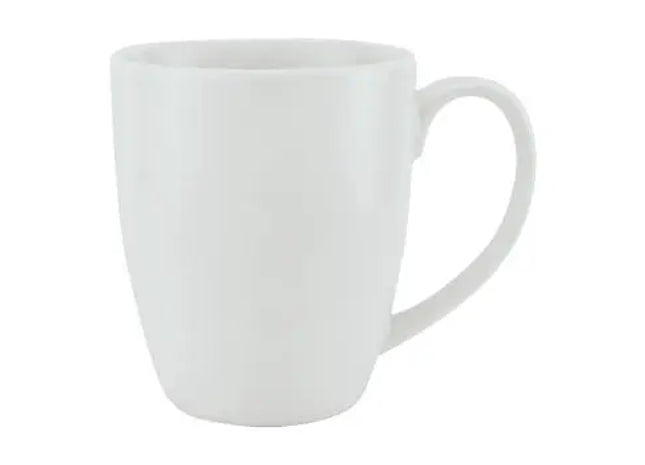 Porzellanbecher Valencia - 320 ml - Weiß, Hochwertiger Becher, Spülmaschinenfest, Elegantes Design TK Gruppe® Grosshandel 