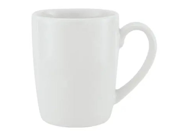 Porzellanbecher Westminster - 230 ml - Weiß, Hochwertiger Becher, Spülmaschinenfest, Elegantes Design TK Gruppe® Grosshandel 