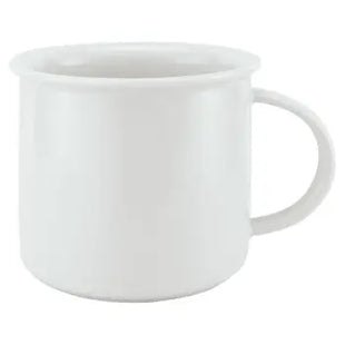 Porzellanbecher Wyk L - 390 ml - Weiß, Hochwertiger Becher, Spülmaschinenfest, Elegantes Design TK Gruppe® Grosshandel 