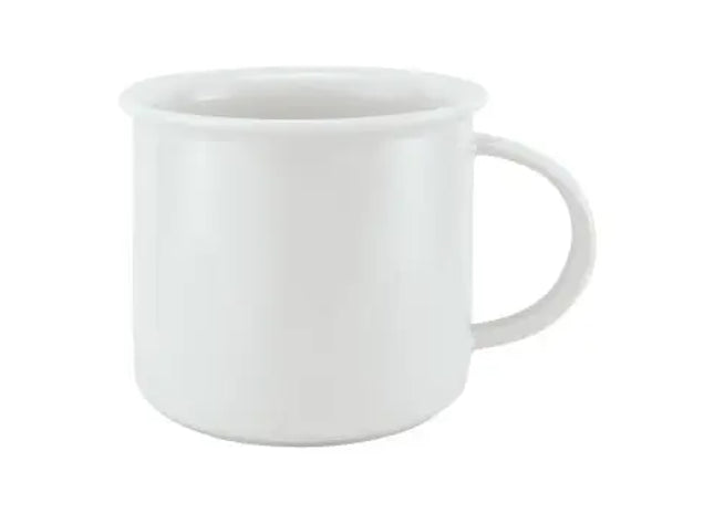 Porzellanbecher Wyk M - 250 ml - Weiß, Hochwertiger Becher, Spülmaschinenfest, Elegantes Design TK Gruppe® Grosshandel 