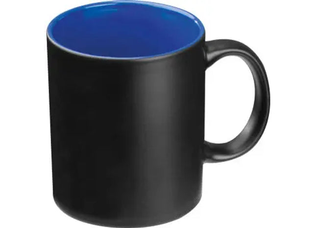 Porzellantasse, 300 ml - Blau, Hochwertiger Becher, Spülmaschinenfest, Elegantes Design TK Gruppe® Grosshandel 