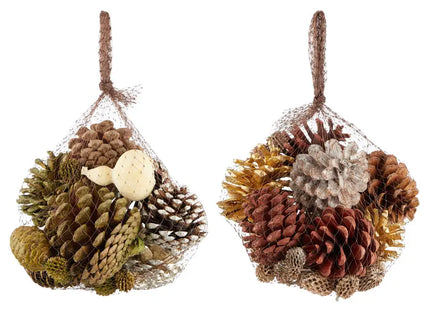 Potpourri Zapfen-Mix, 2er-Set, ca. 200 g - Duftende, dekorative Mischung TK Gruppe® Grosshandel 