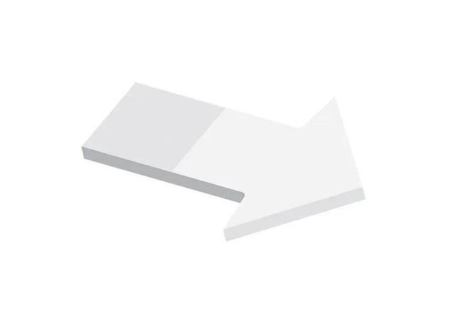 PowerStikkies Pfeil-Haftnotizen - 25 Blatt - Kreative und praktische Notizzettel mit Pfeilform TK Gruppe® Grosshandel 