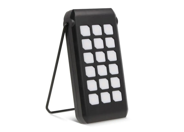 Powerbank Quest 10.000mAh, Hochleistungsakku - Schwarz, Tragbares Ladegerät TK Gruppe® Grosshandel 